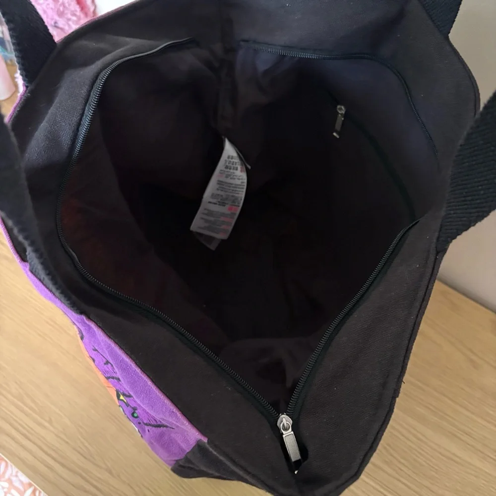 Disney Happy Halloween Mickey Mouse Black Tote Bag